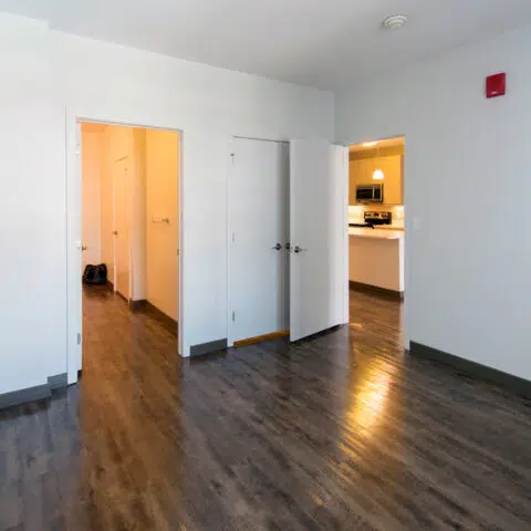 bedroom interior of apartment in wilmington de