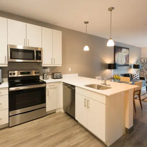 picture of kitchen in apartment in wilmington de