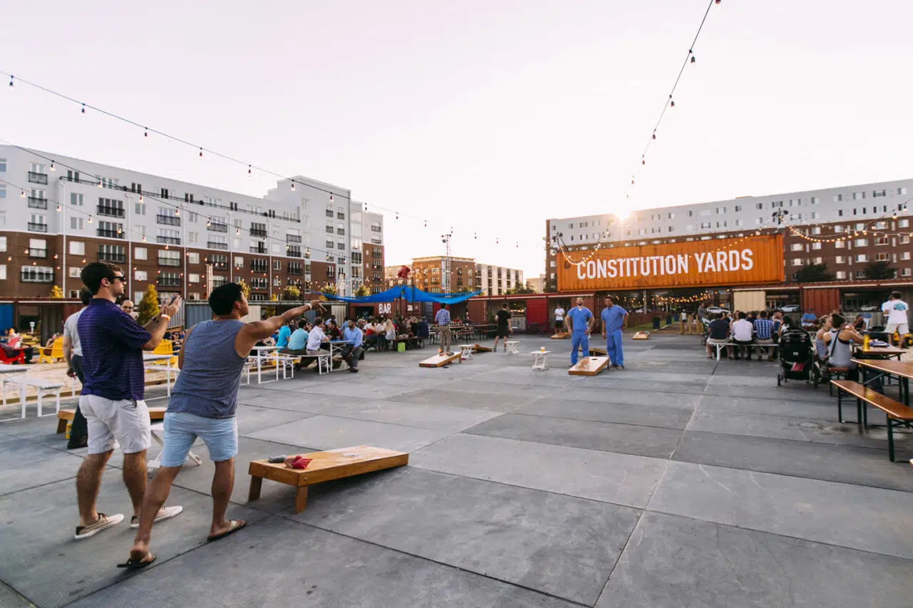 Beer Garden near The Residences at Harlan Flats